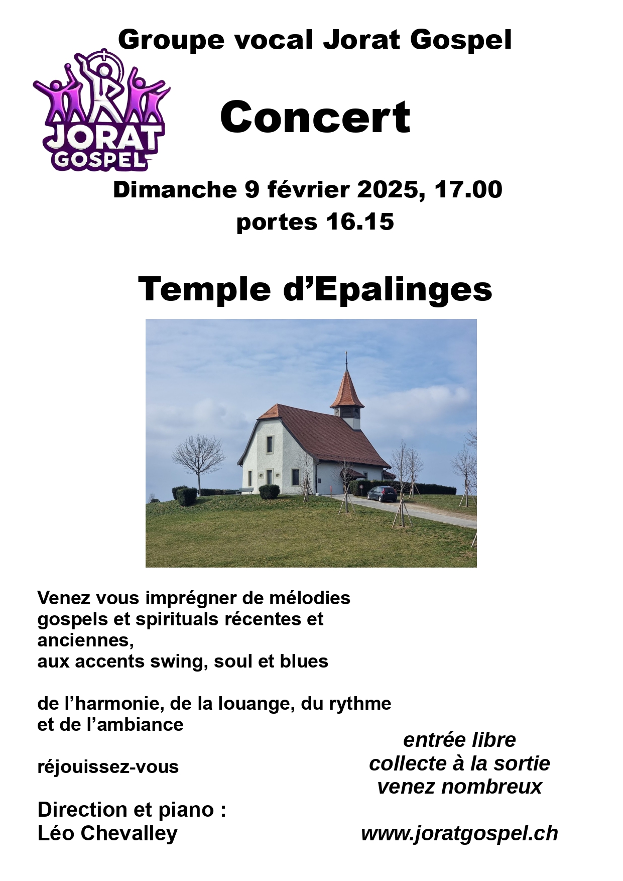 Concert à Epalinges